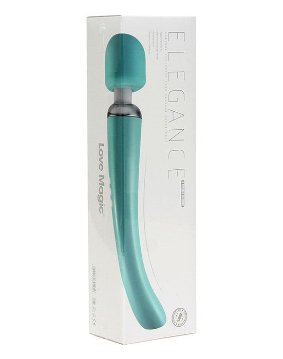 Elegance Wand Vibrator - oplaadbaar - Turquoise-Laced-up.nl