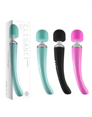 Elegance Wand Vibrator - oplaadbaar - Turquoise-Laced-up.nl