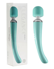 Elegance Wand Vibrator - oplaadbaar - Turquoise-Laced-up.nl