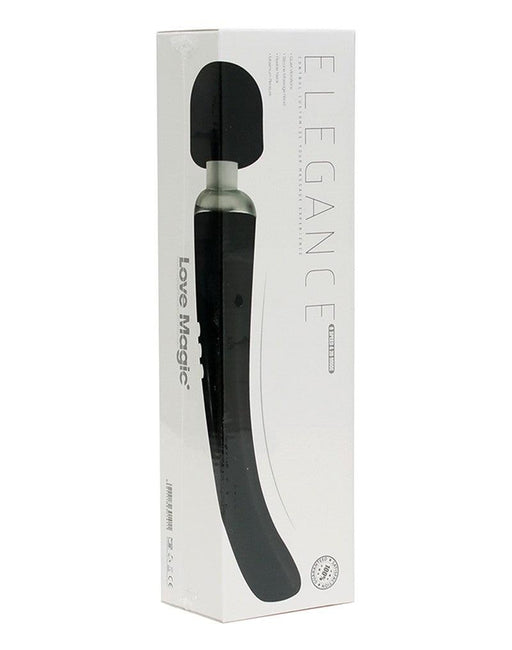 Elegance Wand Vibrator - oplaadbaar - Zwart-Laced-up.nl