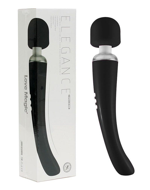 Elegance Wand Vibrator - oplaadbaar - Zwart-Laced-up.nl