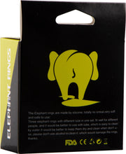 Elephant - Penis Ringen Set - Siliconen - Zwart - 3 stuks-laced-up.nl