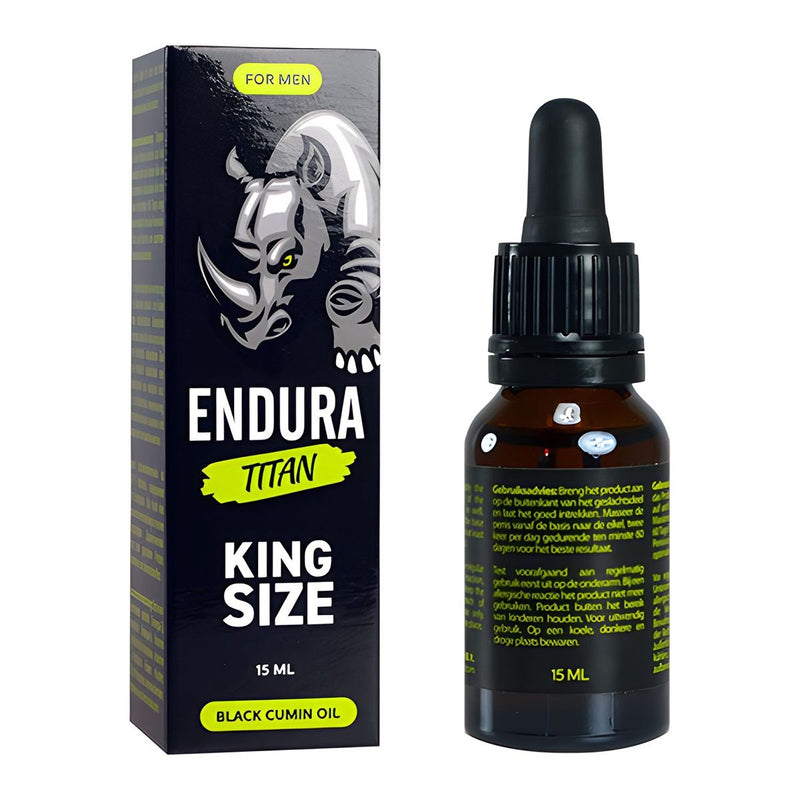 Endura Titan Kreuzkümmelöl - „King Size“ - stärkere Erektionen - Laced-up.nl