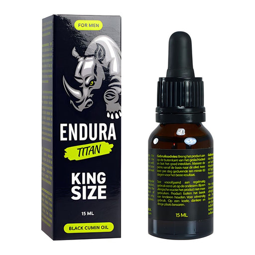 Endura Titan Cumin Oil - King Size - Bigger Erections - Laced-up.nl
