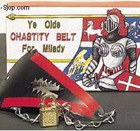 Erotisch Fun Artikel - Ye Olde Chastity Belt for Milady - Middeleeuwse Kuisheidsgordel-Laced-up.nl