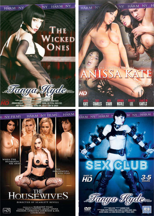 Erotik-DVD - Harmony - 8er-Set - Pack D - Laced-up.nl