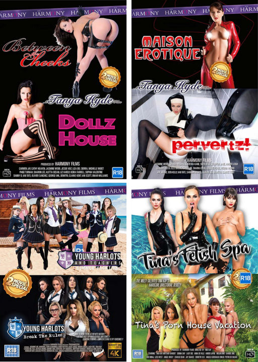 Erotik-DVD - Harmony - 8er-Set - Pack D - Laced-up.nl