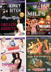 Erotic DVD - Harmony - Set of 8 DVDs - Pack E-Laced-up.nl