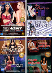 Erotic DVD - Harmony - Set of 8 DVDs - Pack E-Laced-up.nl