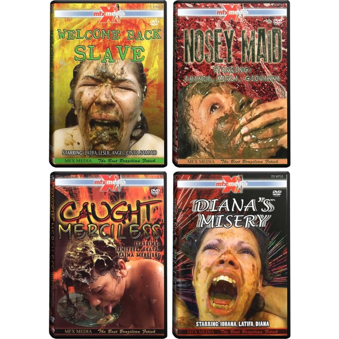 DVD érotique - MFX Media C - Lot de 10 - Laced-up.nl