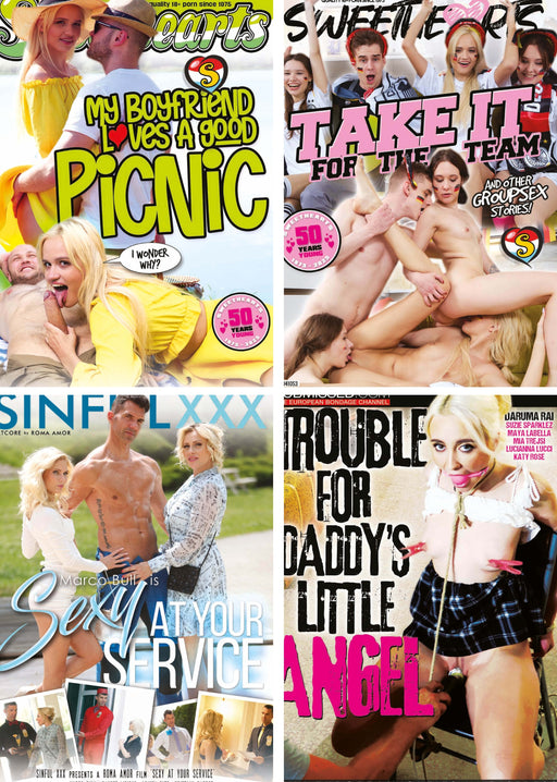 Erotic DVD - Sunset October Release - 17 DVDs - Laced-up.nl