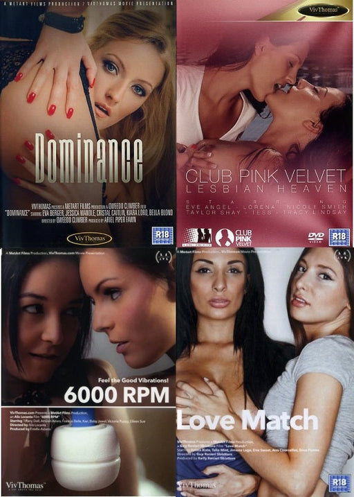 Erotic DVD - Viv Thomas - Set of 10 DVDs - Pack C - Laced-up.nl