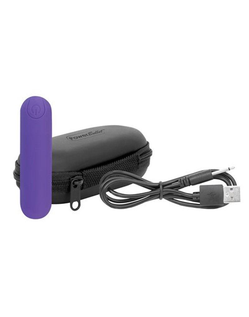 Essential Power Bullet - Mini Vibrator - Paars-Laced-up.nl