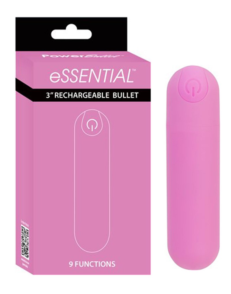 Essential Power Bullet - Mini Vibrator - Roze-Laced-up.nl
