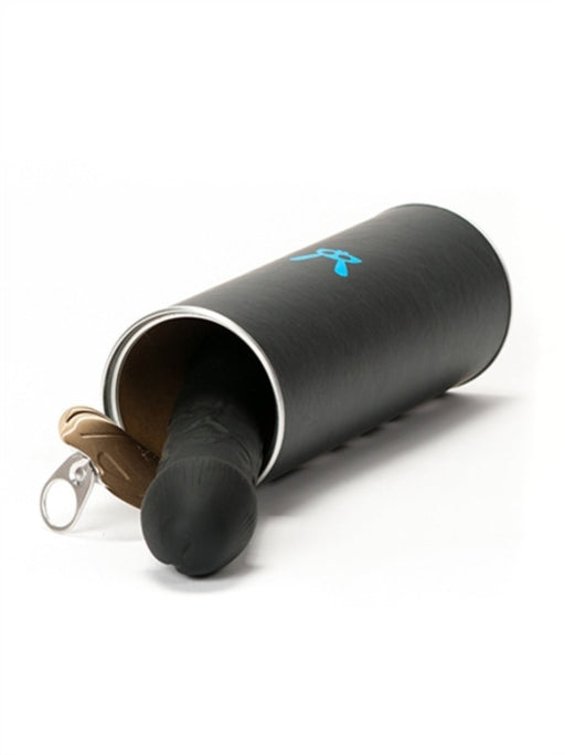 F Machine Dildo Dong - 20 cm - Siliconen - Zwart-Laced-up.nl