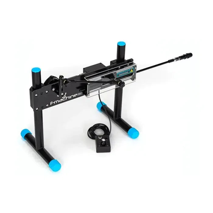 F-Machine Pro 4 Fuck Machine - Zwart/Turquoise-Laced-up.nl