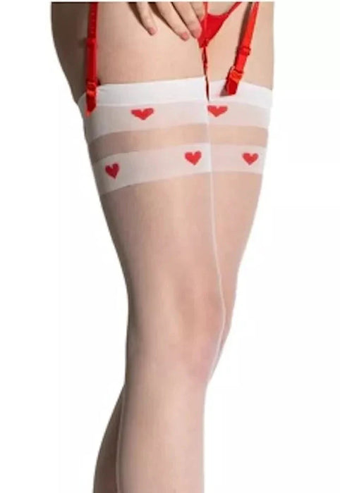 Fiore - Eternal - Kousen - 20 denier - Wit-Laced-up.nl