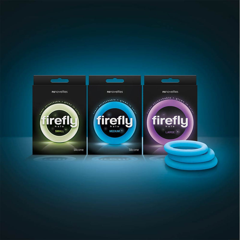 Firefly - Halo - Cockring - Glow-in-the-Dark Transparant-Laced-up.nl