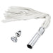 Fixxx - Aluminium Flogger met Verborgen Buttplug - Wit-Laced-up.nl