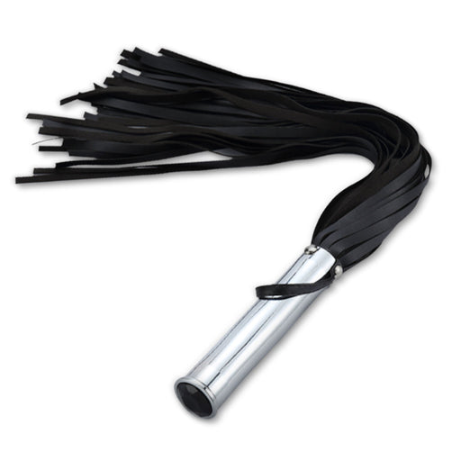 Fixxx - Aluminium Flogger met Verborgen Buttplug - Zwart-Laced-up.nl