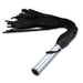 Fixxx - Aluminium Flogger met Verborgen Buttplug - Zwart-Laced-up.nl