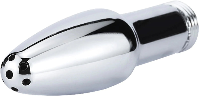 Fixxx - Anaal Douche Opzetstuk Buttplug - Zilver-Laced-up.nl
