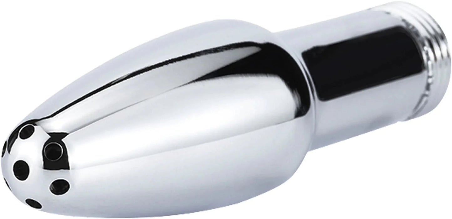 Fixxx - Anaal Douche Opzetstuk Buttplug - Zilver-Laced-up.nl