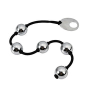 Fixxx - Anaal Kralen RVS - Siliconen Snoer - Zilver-Laced-up.nl