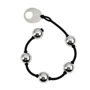 Fixxx - Anaal Kralen RVS - Siliconen Snoer - Zilver-Laced-up.nl