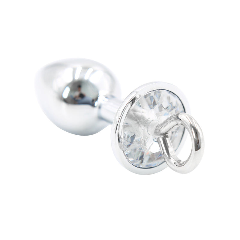 Fixxx - Anaal Plug met Ketting en Handboeien Eraan Vast - RVS-Laced-up.nl