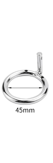 Fixxx - Apollo - Kuisheidskooi - Zilver - Drie Diameters-Laced-up.nl