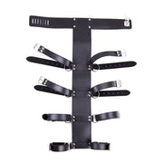 Fixxx – Halsband met afsluitbare armboeien – BDSM – One size – Zwart-Erotiekvoordeel.nl