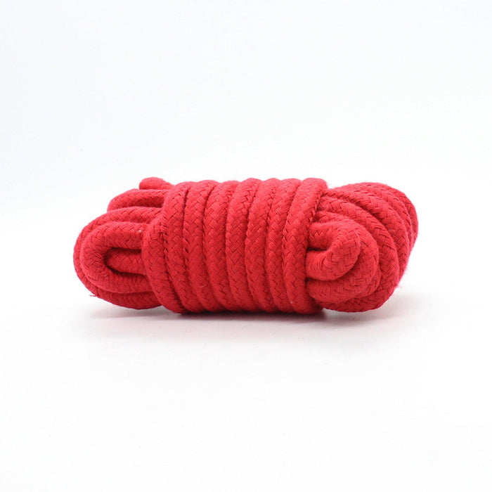 Fixxx - BDSM Bondageset - Gevoerd met Bont - Rood/Zwart-Laced-up.nl