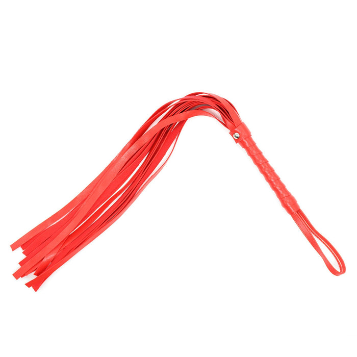 Fixxx - BDSM Set - 9 delen - PU-Leer - Rood-Laced-up.nl