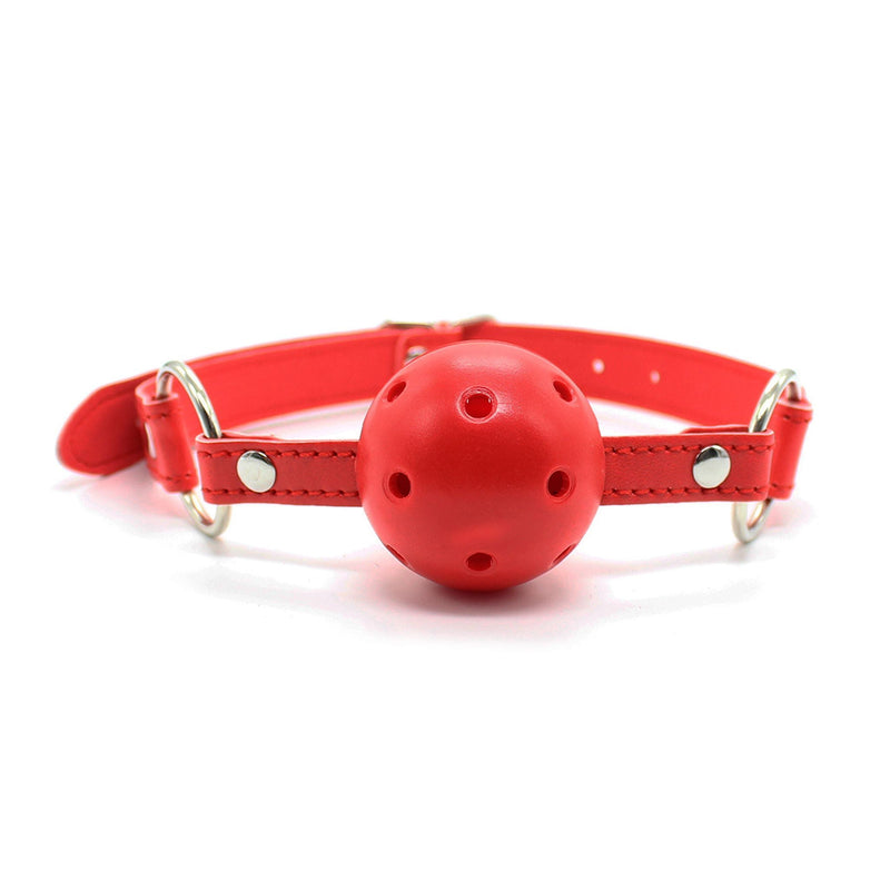 Fixxx - BDSM Set - 9 delen - PU-Leer - Rood-Laced-up.nl