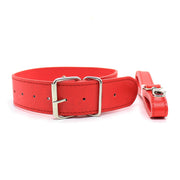 Fixxx - BDSM Set - 9 delen - PU-Leer - Rood-Laced-up.nl