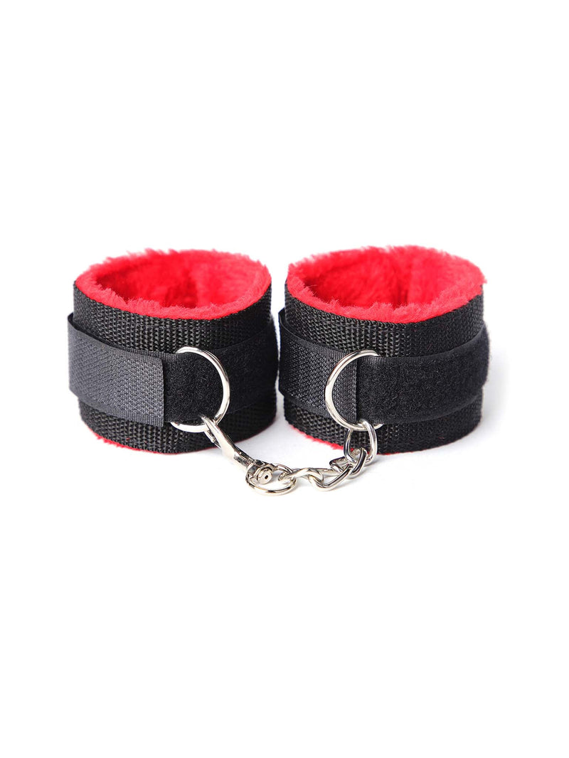 Fixxx - BDSM Set - #ListenTight - 11 delen - Zwart/Rood-Laced-up.nl