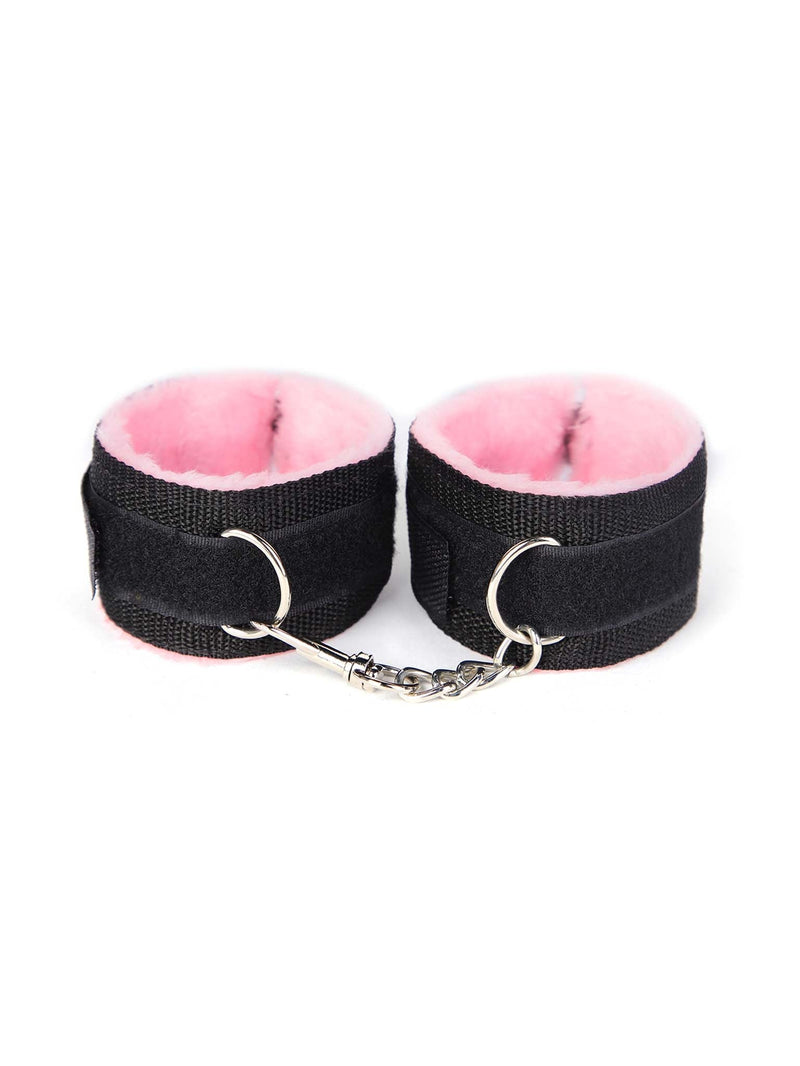 Fixxx - BDSM Set - #PinkSession- 11 delen - Zwart/Roze-Laced-up.nl