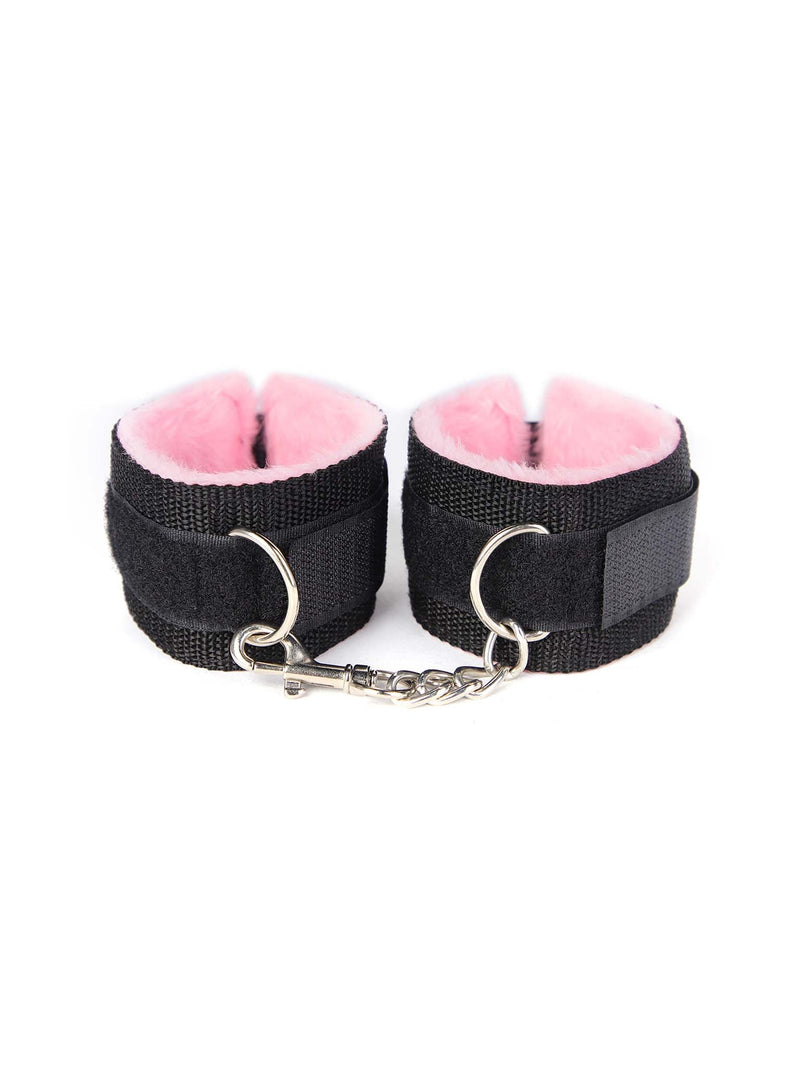 Fixxx - BDSM Set - #PinkSession- 11 delen - Zwart/Roze-Laced-up.nl