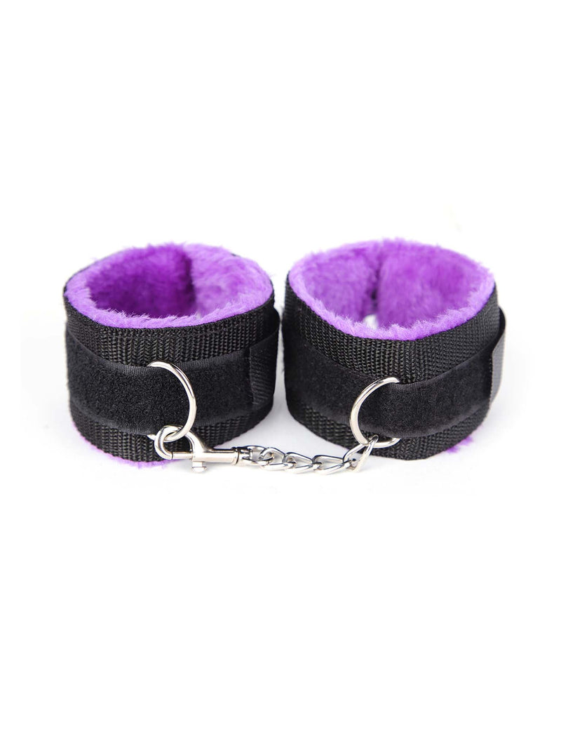 Fixxx - BDSM Set - #PurpleHaze- 11 delen - Zwart/Paars-Laced-up.nl
