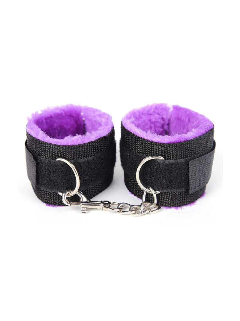 Fixxx - BDSM Set - #PurpleHaze- 11 delen - Zwart/Paars-Laced-up.nl