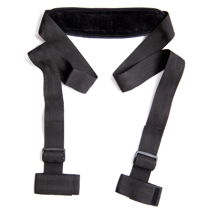 Fixxx - Benenspreider Sex Sling - Zwart-Laced-up.nl