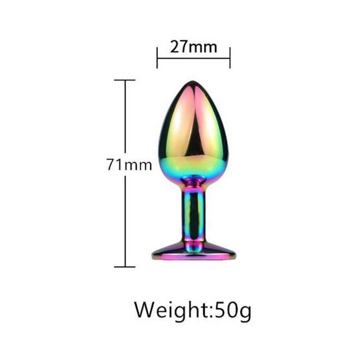 Fixxx - Bunny Tail Buttplug - Lengte 71 mm - Diameter 78 mm - Rainbow-Laced-up.nl