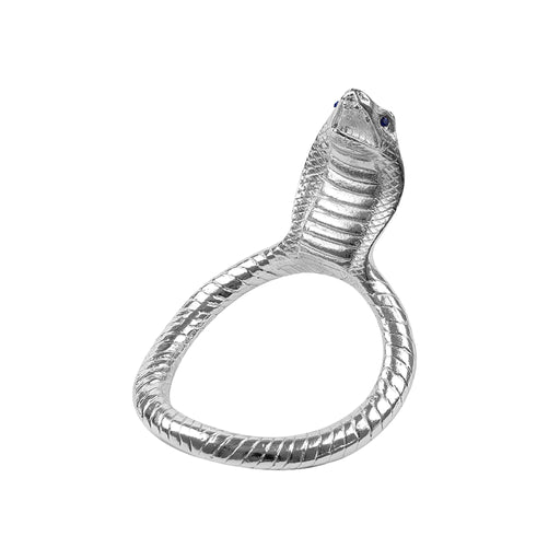 Fixxx - Anneau pénien « Cobra Head » - Argent - Diamètre intérieur 50 mm - Laced-up.nl