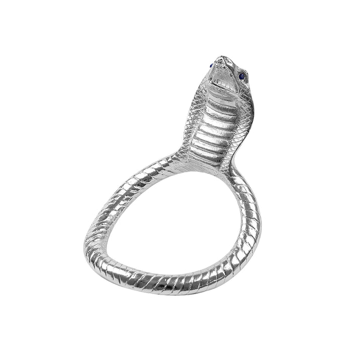 Fixxx - Cobra Head Cockring - Zilver - Twee Maten-Laced-up.nl