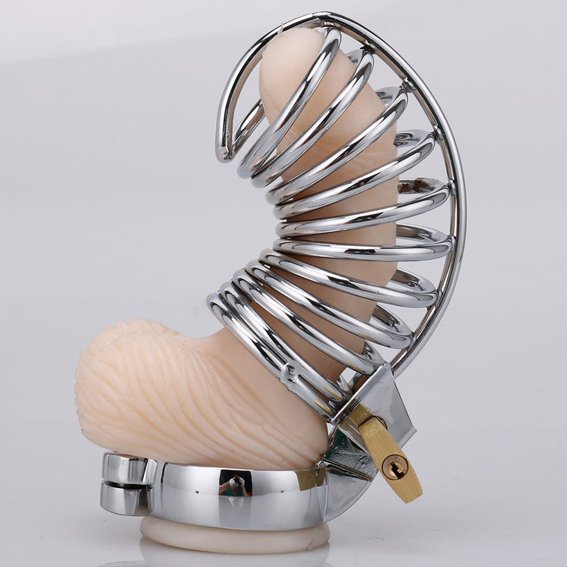 Fixxx - Dante - Kuisheidskooi - 3 Diameters - Zilver - RVS-Laced-up.nl