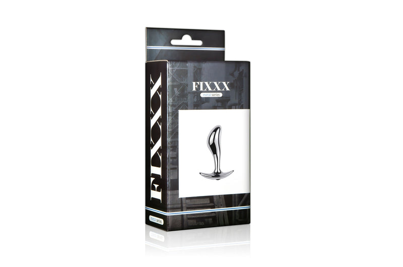 Fixxx - Duimvormige Aluminium Buttplug - 3 maten-Laced-up.nl
