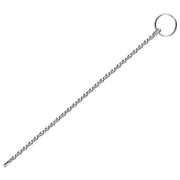 Fixxx - Extra Lange Bolletjes Penis Plug - 315 mm - Zilver-Laced-up.nl