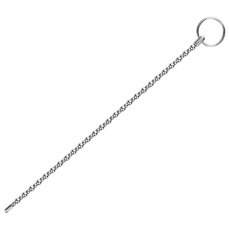 Fixxx - Extra Lange Bolletjes Penis Plug - 315 mm - Zilver-Laced-up.nl