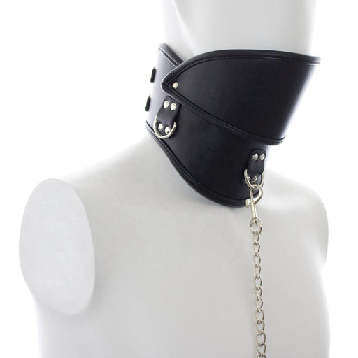 Fixxx - Hoge Collar met Gezichtsmasker - Zwart-Laced-up.nl